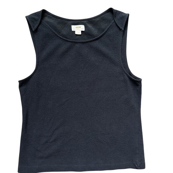 Anthropologie Tops - Anthropologie‎ Maeve Sleeveless Textured Stretchy Top Black Size Large